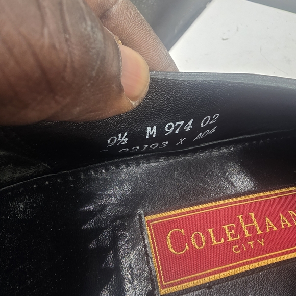 Cole Haan Black Leather Tassel Loafers main image 5
